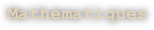 Mathématiques