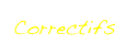 Correctifs